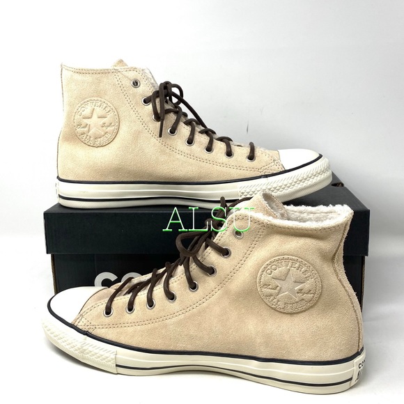 Converse Shoes - Converse Ctas Suede High Top light Bisque Suede W